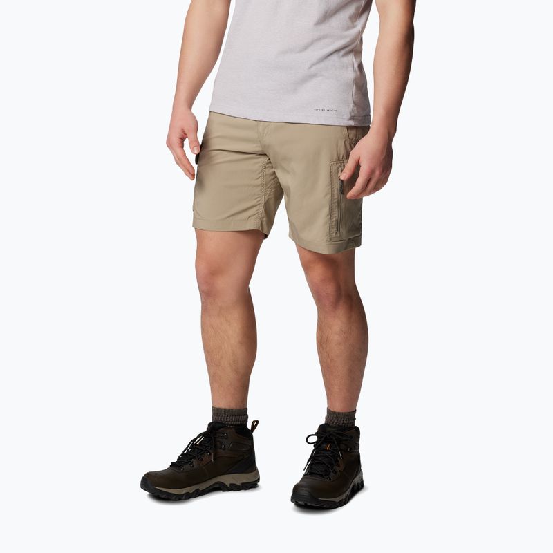 Pantaloni scurți de trekking pentru bărbați Columbia Silver Ridge Utility Cargo maro 2030744221 4