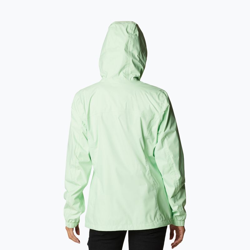 Geacă de ploaie pentru femei Columbia Pouring Adventure II verde 1760071372 2