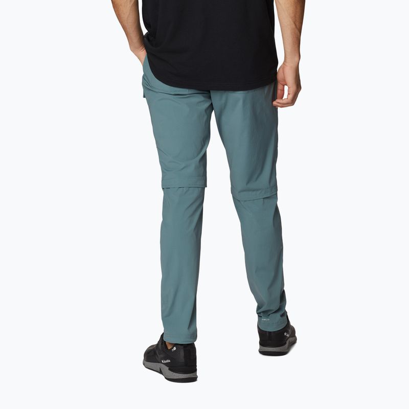 Pantaloni de trekking pentru bărbați Columbia Maxtrail Lite albaștri 1990501 2