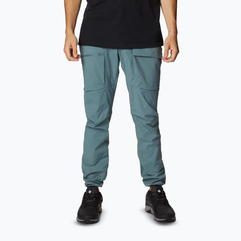 Pantaloni de trekking pentru bărbați Columbia Maxtrail Lite albaștri 1990501 4
