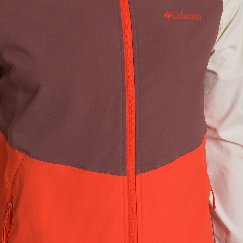 Geacă softshell pentru bărbați Columbia Panther Creek roșu-maroon 1840711839 11