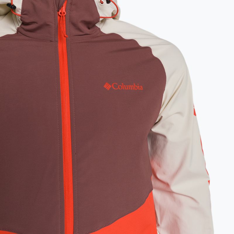 Geacă softshell pentru bărbați Columbia Panther Creek roșu-maroon 1840711839 13