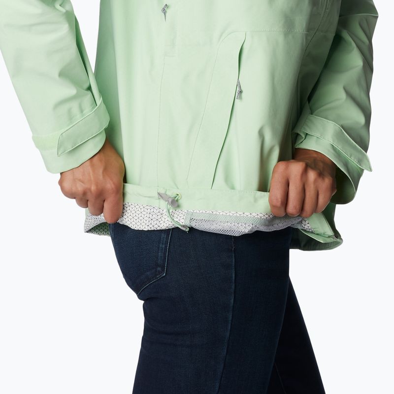 Jachetă de ploaie Columbia pentru femei Omni-Tech Ampli-Dry verde 1938973372 8