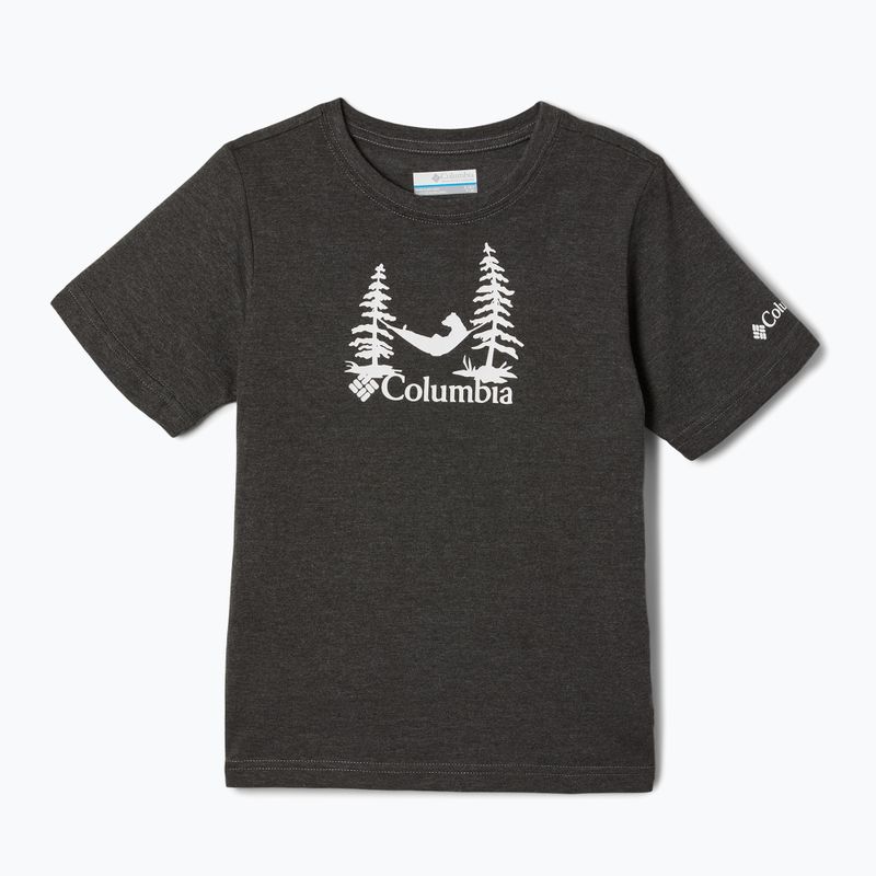 Columbia Valley Creek Graphic tricou de trekking pentru copii gri 1989781012