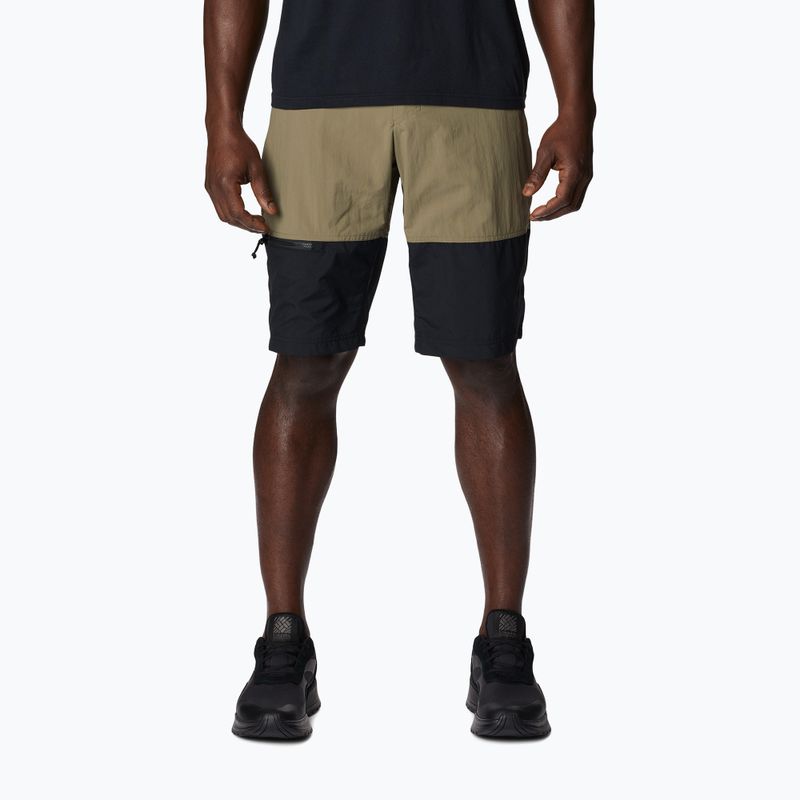 Pantaloni scurți de trekking pentru bărbați Columbia Summerdry Belted verde 2030843397