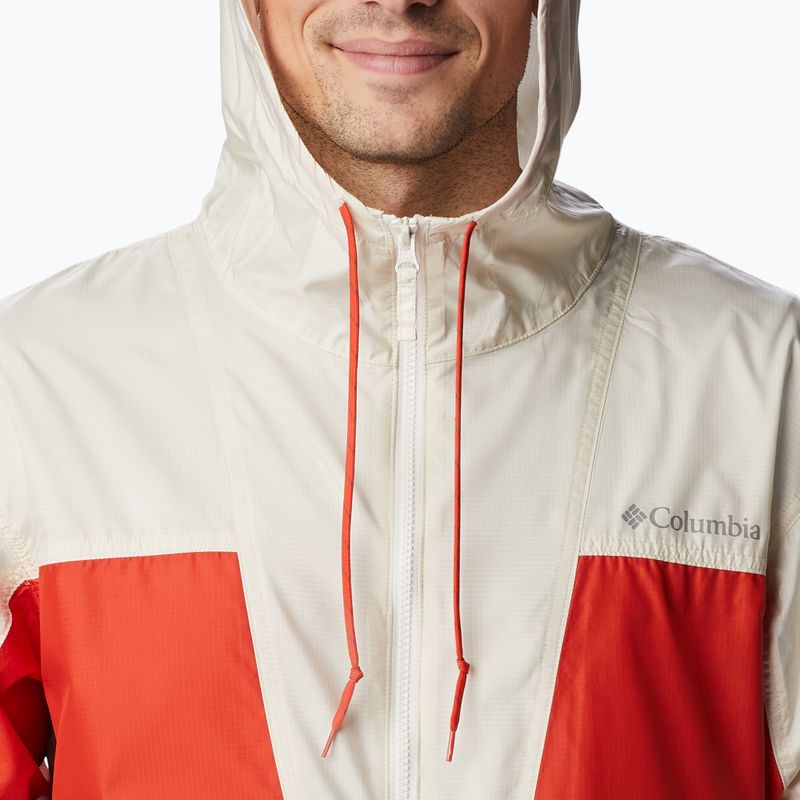 Jachetă de vânt pentru bărbați Columbia Trail Traveler light stafide/spicy/chalk 2036873640