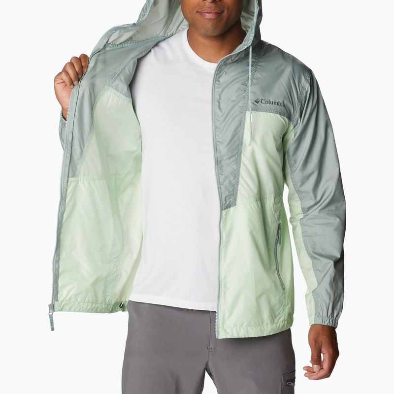 Columbia Trail Traveler jachetă bărbătească rezistentă la vânt verde 2036873318 9