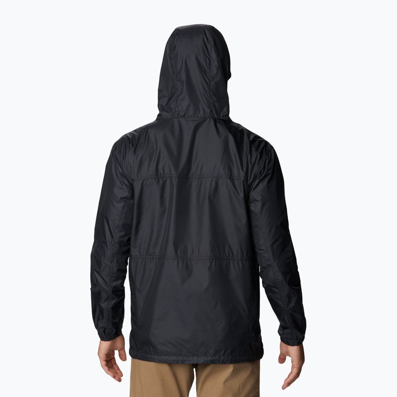 Columbia Trail Traveler jachetă bărbătească rezistentă la vânt negru 2036873011 2