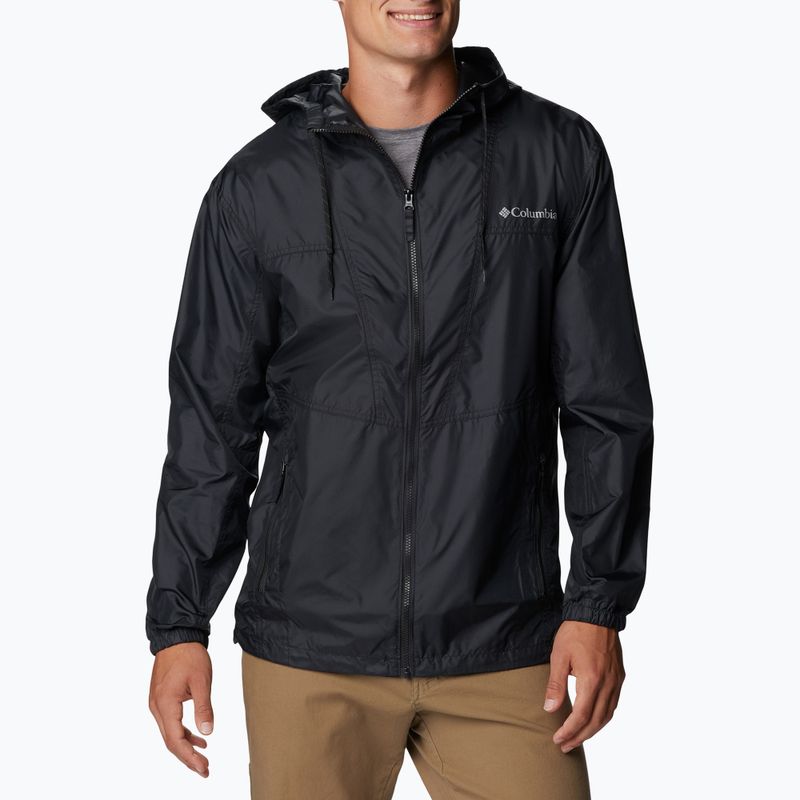 Columbia Trail Traveler jachetă bărbătească rezistentă la vânt negru 2036873011 3