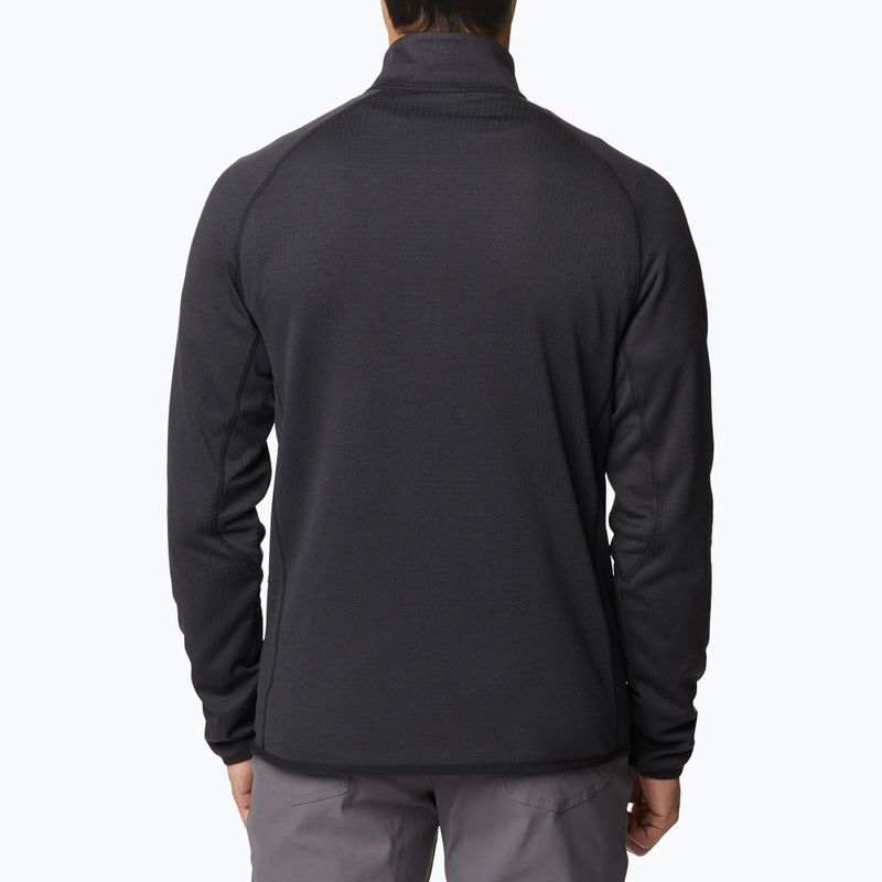 Bluză de trekking pentru bărbați Columbia Triple Canyon Full Zip neagră 2031311 2