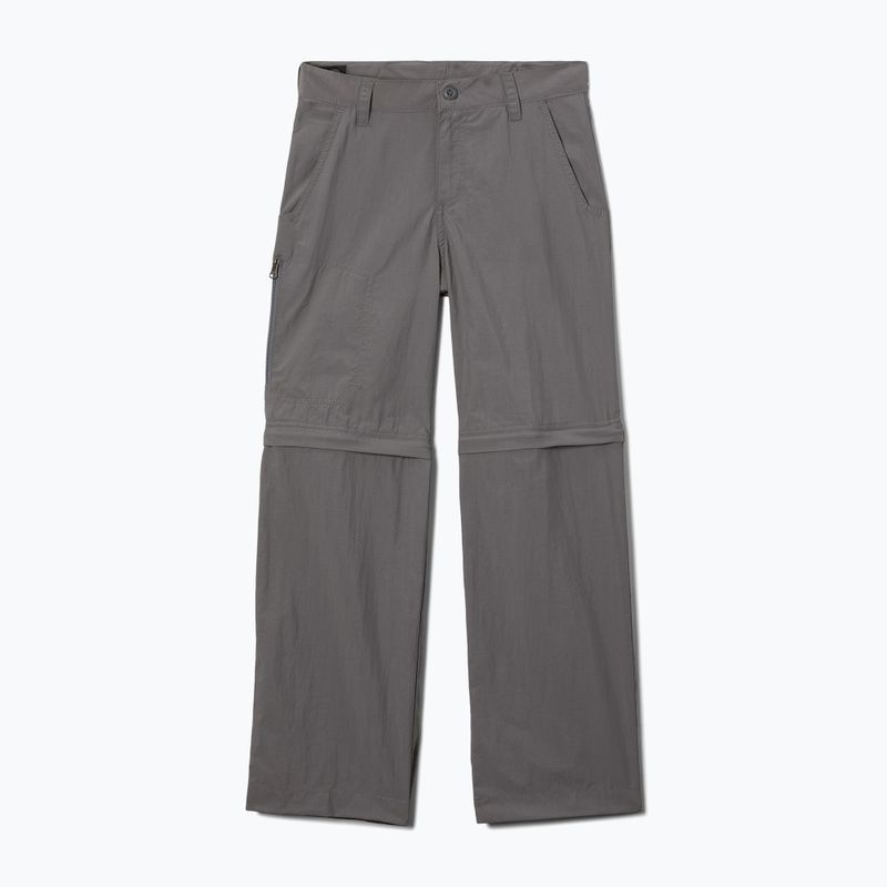 Columbia Silver Ridge IV Convertible pantaloni de trekking gri pentru copii 1887362025 2