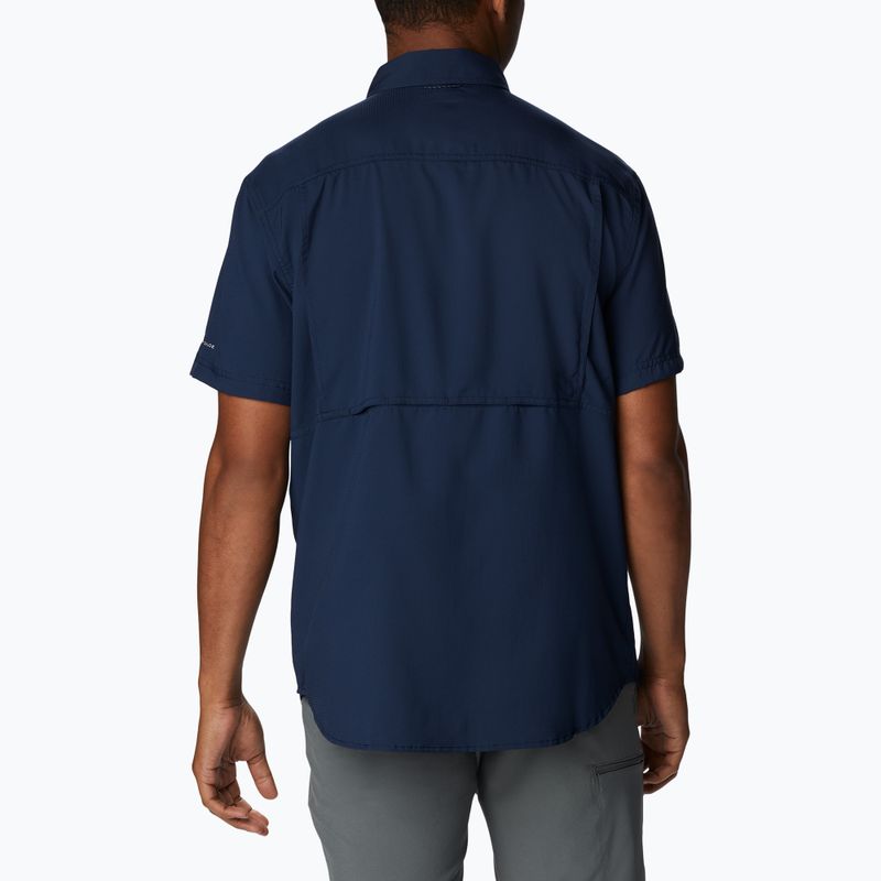 Tricou pentru bărbați Columbia Silver Ridge Utility Lite collegiate navy 3