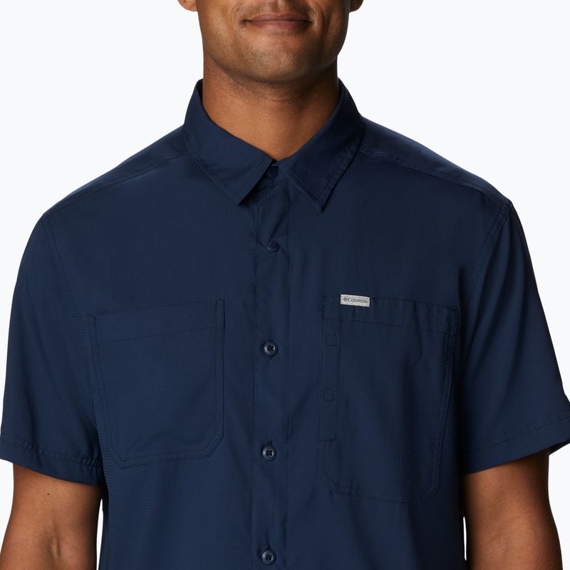 Tricou pentru bărbați Columbia Silver Ridge Utility Lite collegiate navy 4