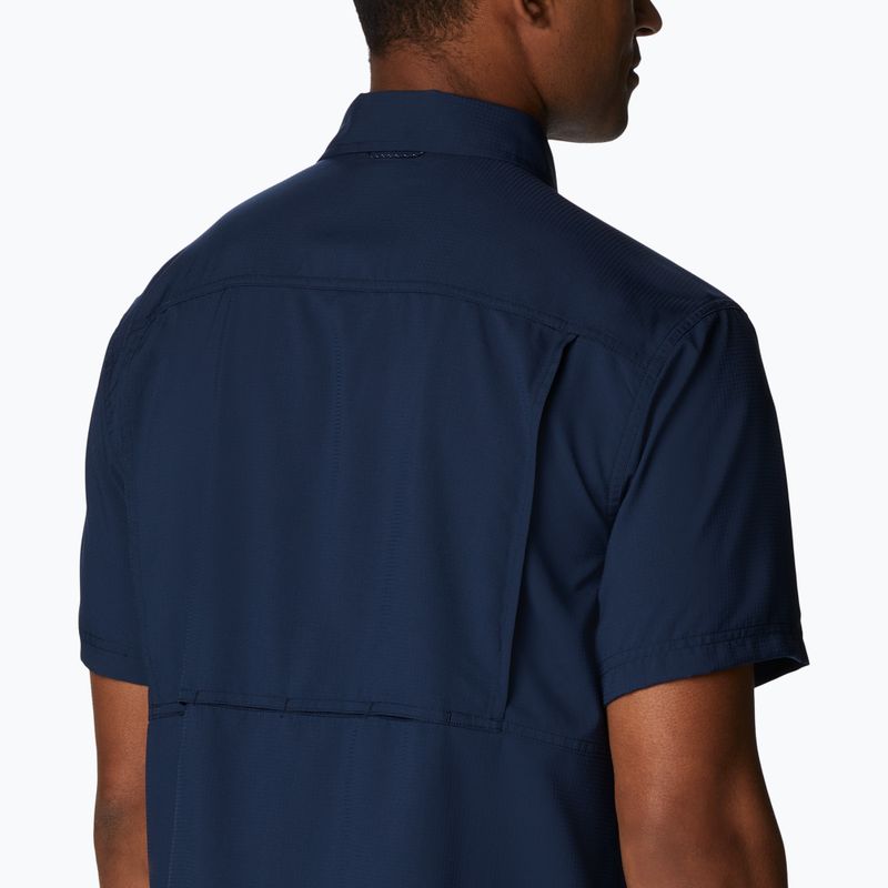 Tricou pentru bărbați Columbia Silver Ridge Utility Lite collegiate navy 5