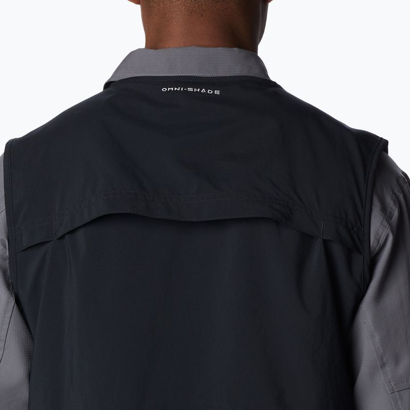 Vestă de trekking pentru bărbați Columbia Silver Ridge Utility neagră 2030733 6