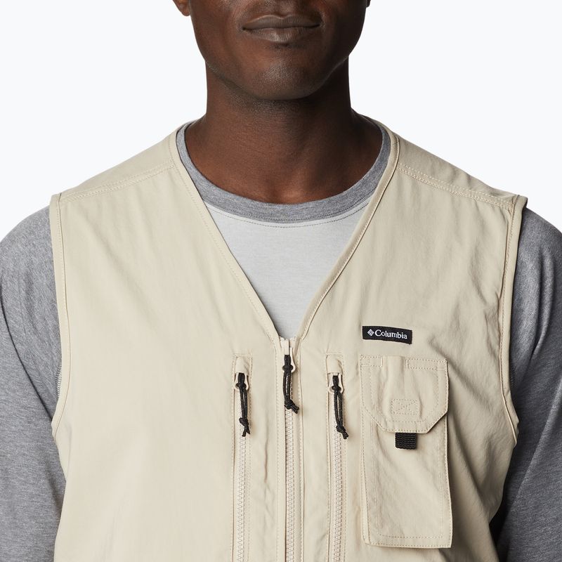 Vestă de trekking pentru bărbați Columbia Silver Ridge Utility bej 2030733 4
