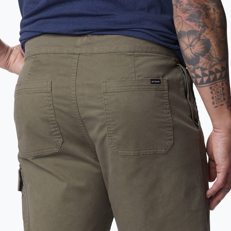 Pantaloni scurți de trekking pentru bărbați Columbia Pacific Ridge Belted verzi 2030951397 5