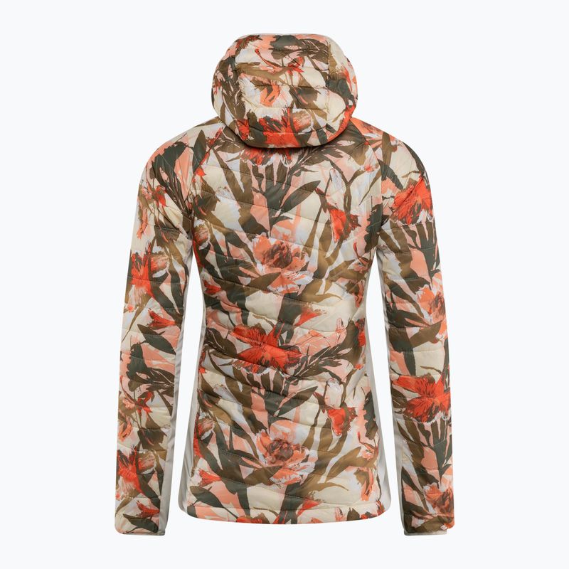 Geacă hibrid pentru femei Columbia Powder Pass Hooded chalk floriculture print 1773211191 9