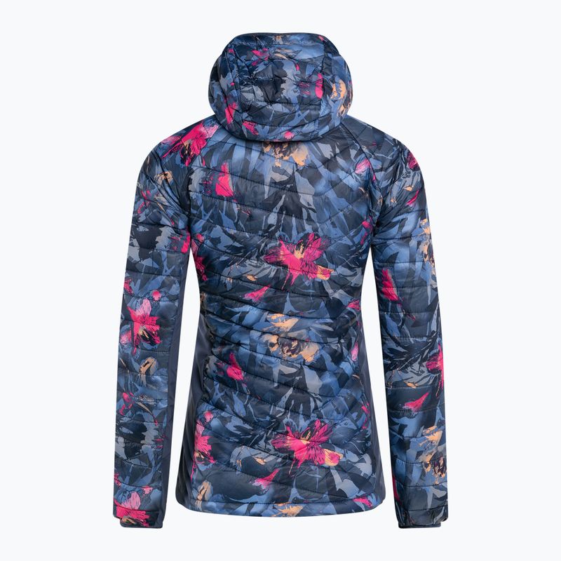 Geacă hibrid pentru femei Columbia Powder Pass Hooded bleumarin 1773211471 9