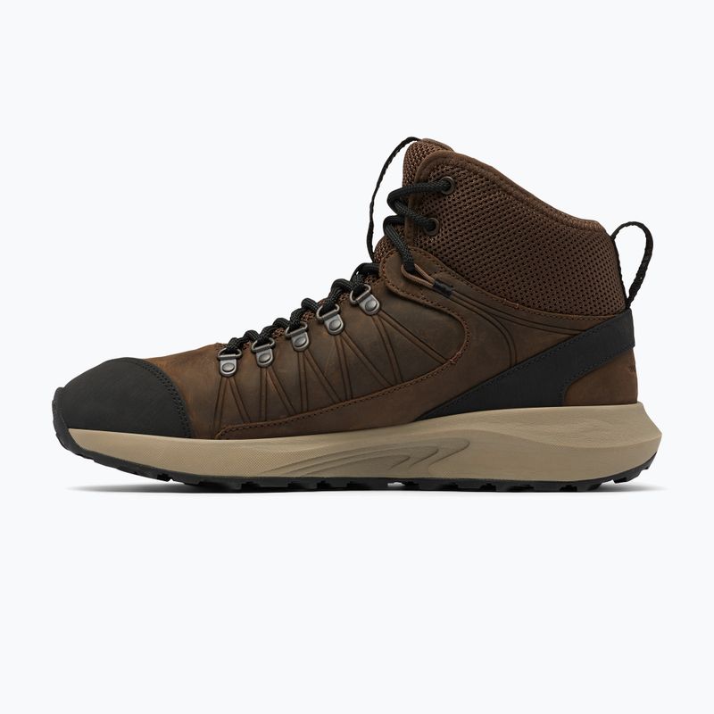 Cizme de trekking pentru bărbați Columbia Trailstorm Crest Mid WP cordovan/negru 12