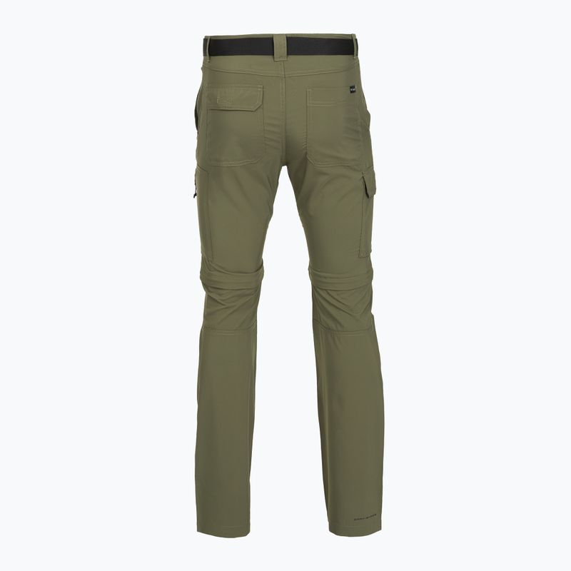 Pantaloni de trekking pentru bărbați Columbia Silver Ridge Utility Convertible stone green 9