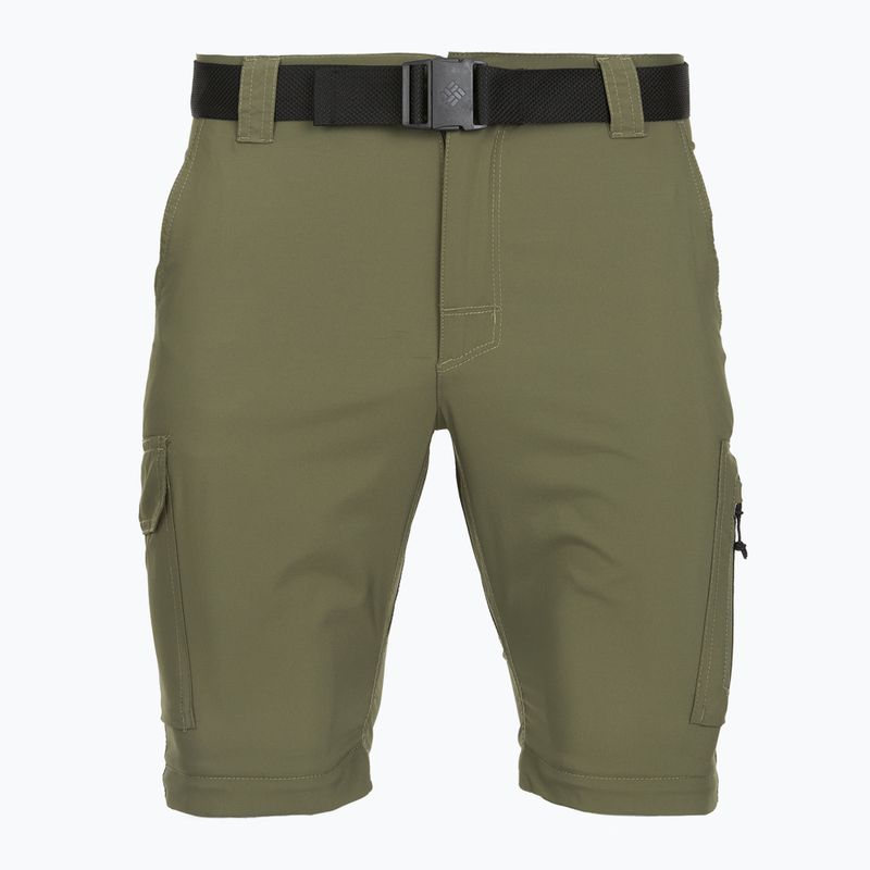 Pantaloni de trekking pentru bărbați Columbia Silver Ridge Utility Convertible stone green 12