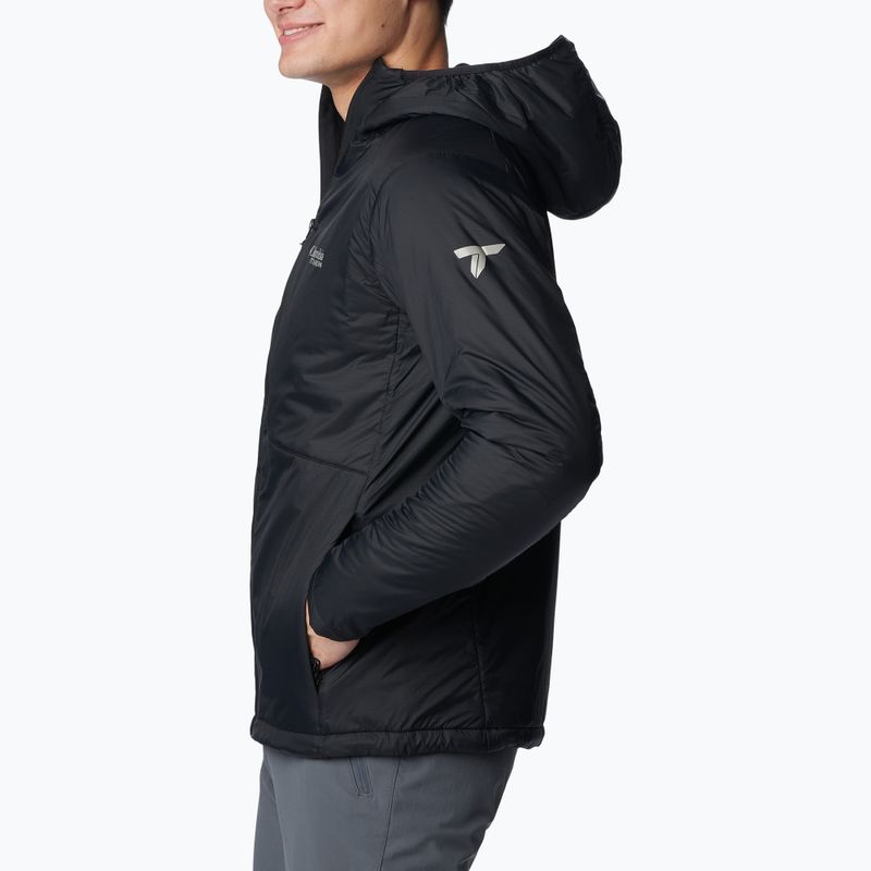 Columbia Silver Leaf Stretch Insulated jacheta de bărbați în jos negru 2