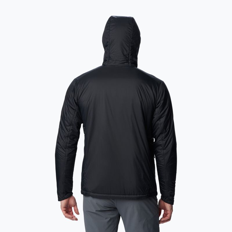 Columbia Silver Leaf Stretch Insulated jacheta de bărbați în jos negru 3