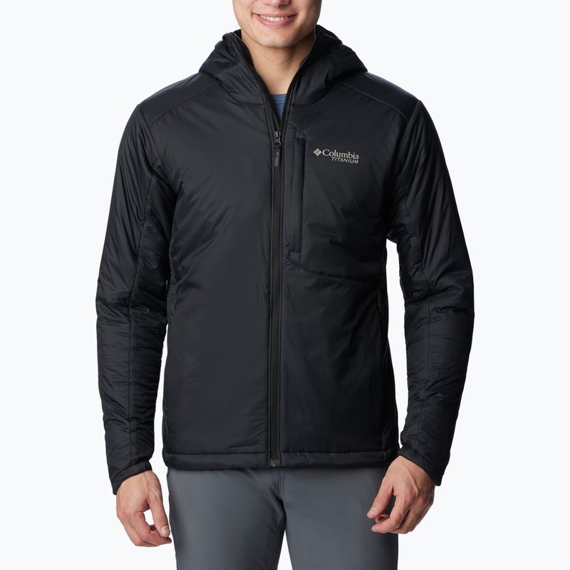Columbia Silver Leaf Stretch Insulated jacheta de bărbați în jos negru 4