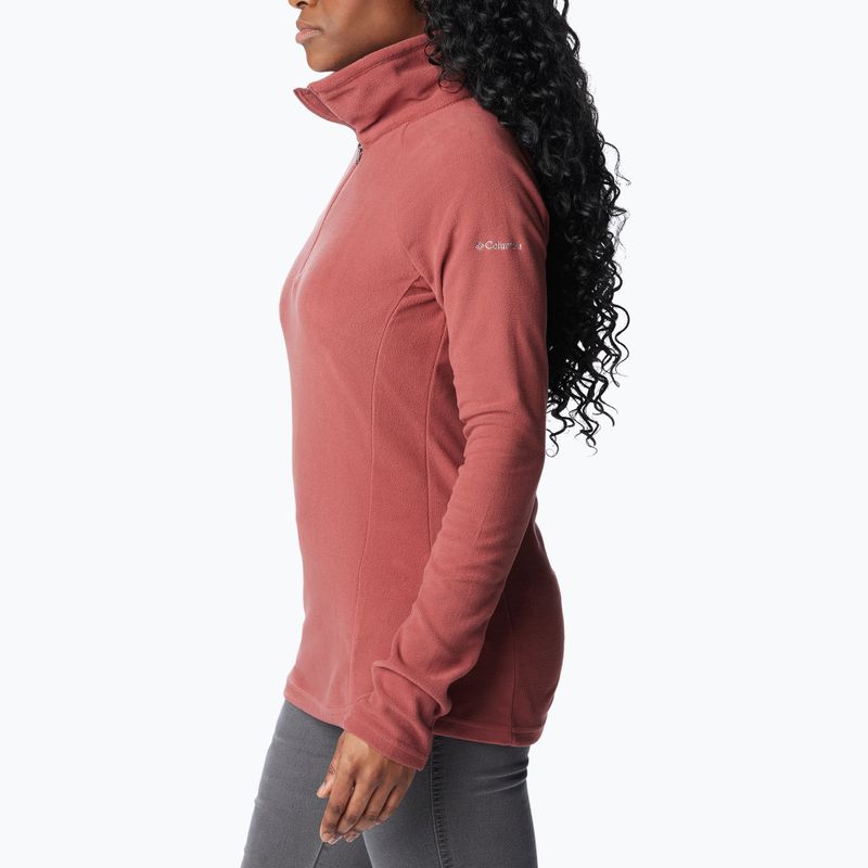 Columbia Glacial IV 1/2 Zip sfeclă sfeclă tricou de trekking pentru femei 2