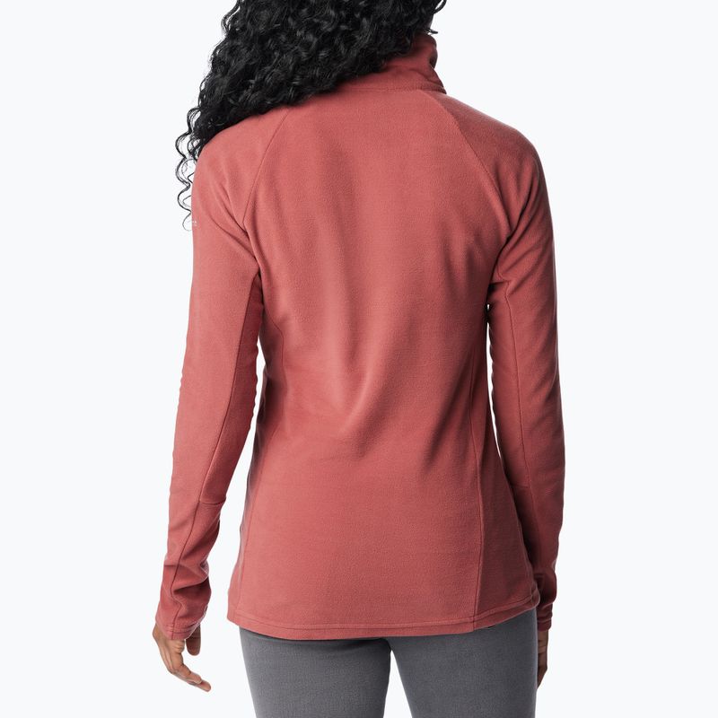 Columbia Glacial IV 1/2 Zip sfeclă sfeclă tricou de trekking pentru femei 3