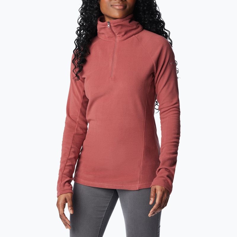 Columbia Glacial IV 1/2 Zip sfeclă sfeclă tricou de trekking pentru femei 4