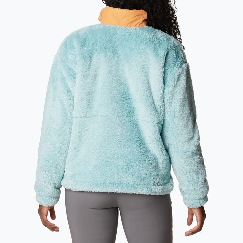 Columbia Boundless Discovery Sherpa bluză de trekking pentru femei aqua haze/sunset peach 2