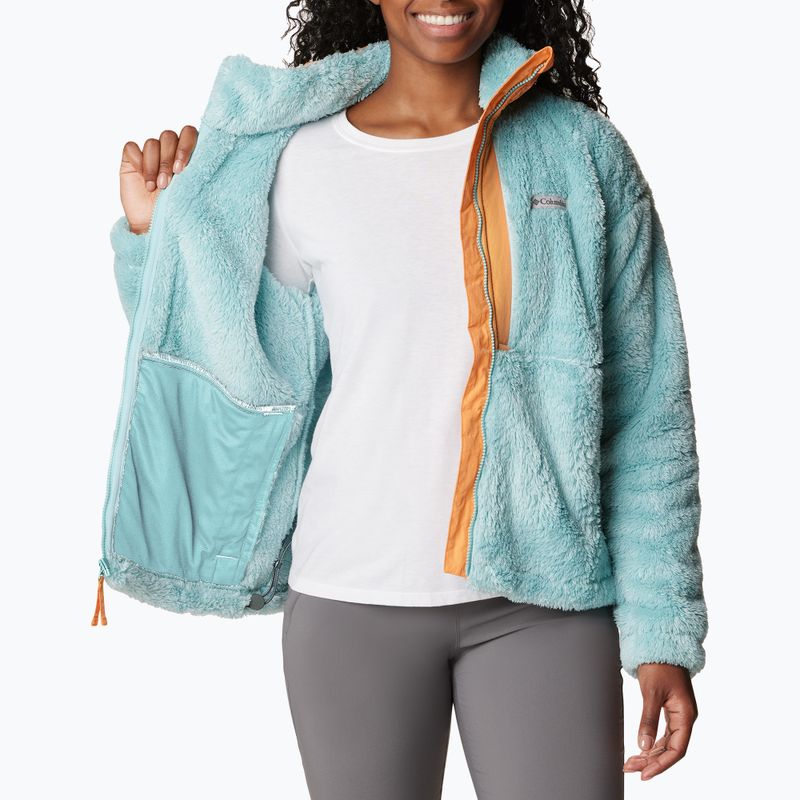 Columbia Boundless Discovery Sherpa bluză de trekking pentru femei aqua haze/sunset peach 5