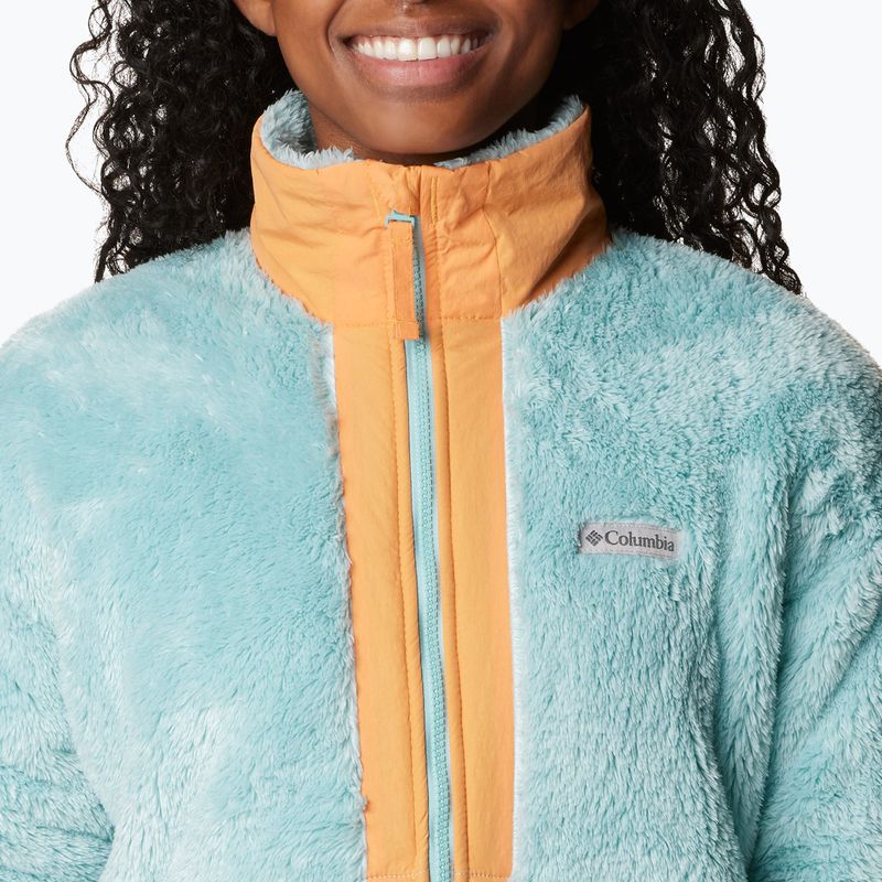Columbia Boundless Discovery Sherpa bluză de trekking pentru femei aqua haze/sunset peach 6