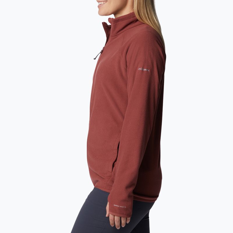 Columbia Back Beauty sfeclă roșie Back Beauty bluză de trekking pentru femei 3