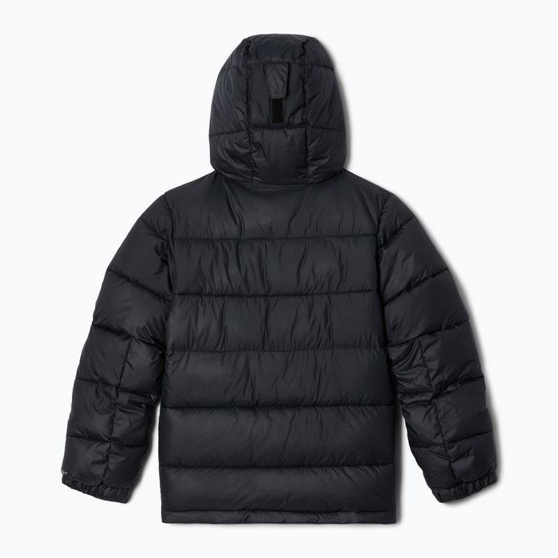 Columbia Pike Lake II Hooded jachetă de puf pentru copii negru 2