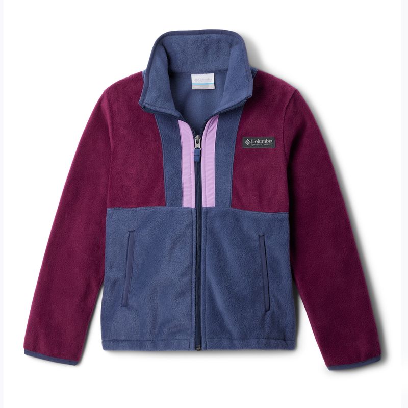 Columbia Back Bowl marionberry/nocturnal pulover de trekking pentru copii