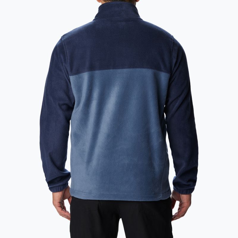 Hanorac Columbia Steens Mountain Half Zip pentru bărbați - ollegiate navy / dark mountain 2