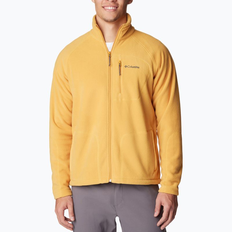 Tricou de trekking pentru bărbați Columbia Fast Trek II raw honey pentru bărbați