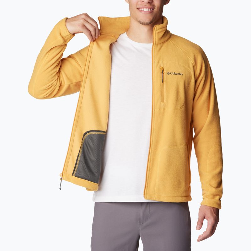 Tricou de trekking pentru bărbați Columbia Fast Trek II raw honey pentru bărbați 4
