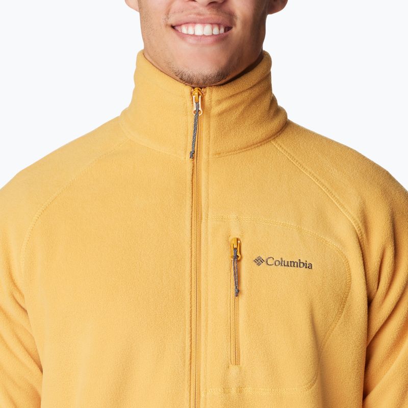 Tricou de trekking pentru bărbați Columbia Fast Trek II raw honey pentru bărbați 5