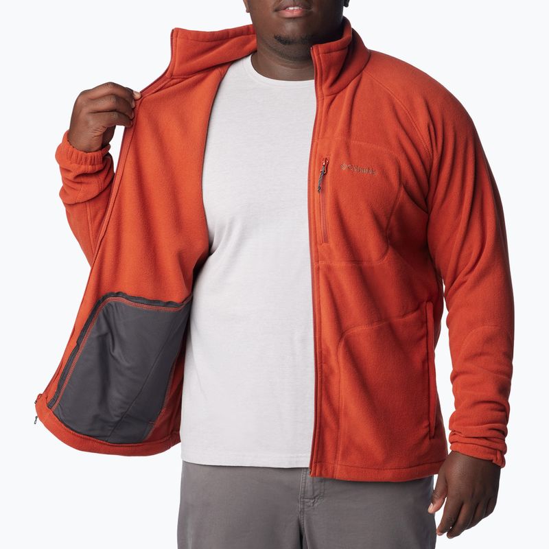 Columbia Fast Trek II wrap roșu pentru bărbați de trekking pulover de bărbați 5