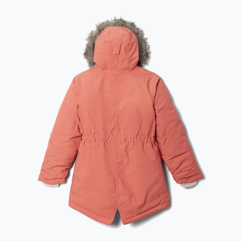 Columbia Nordic Strider jachetă de puf pentru copii, culoarea piersicilor decolorată Heather 2