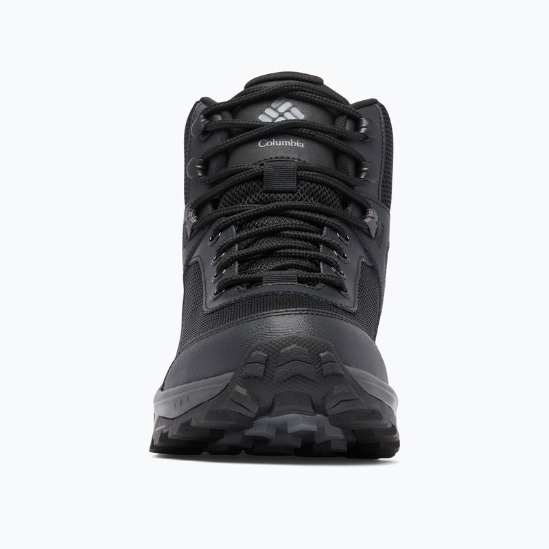 Columbia Trailstorm Ascend Mid WP cizme de trekking pentru bărbați negru/gri închis 10