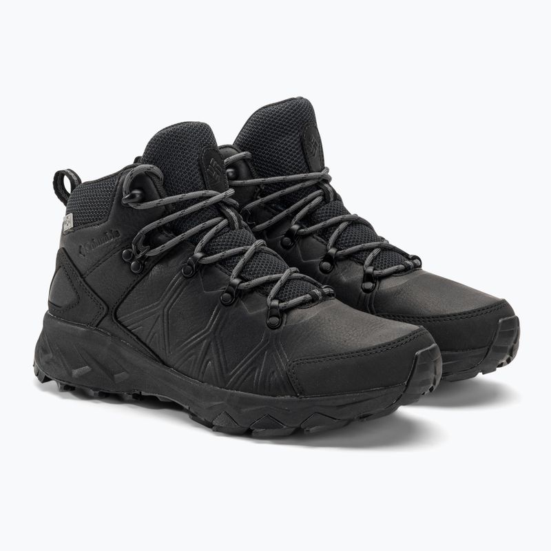 Columbia Peakfreak II Mid Outdry Leather negru/grafit cizme de drumeție pentru femei 4