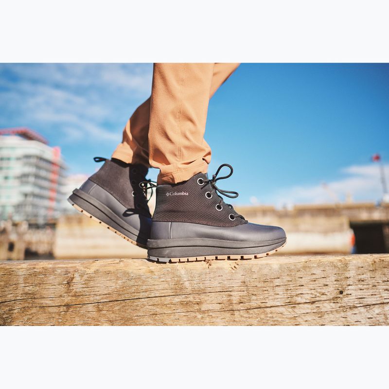 Columbia Moritza Shield cizme de trekking pentru femei negru/grafit 25