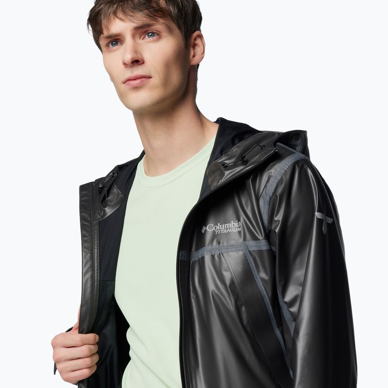 Geacă de ploaie pentru bărbați Columbia OutDry Extreme Wyldwoo black 6