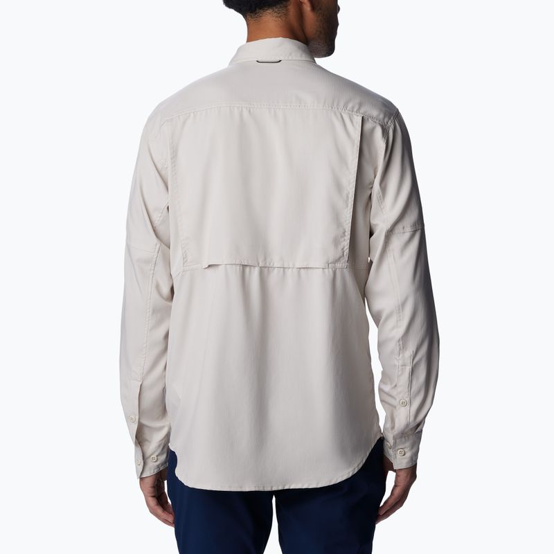 Tricou pentru bărbați Columbia Silver Ridge Utility Lite dark stone