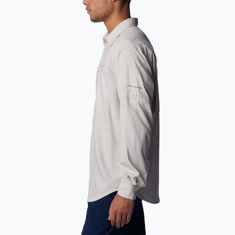 Tricou pentru bărbați Columbia Silver Ridge Utility Lite dark stone